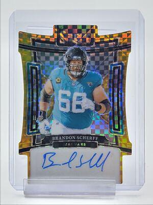 Brandon Scherff [Gold Die-Cut] #SIG-BSC