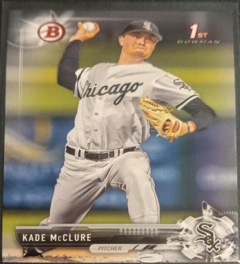 Kade McClure #BD-173 Baseball Cards 2017 Bowman Draft