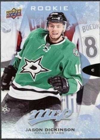 Jason Dickinson #297 Hockey Cards 2016 Upper Deck MVP