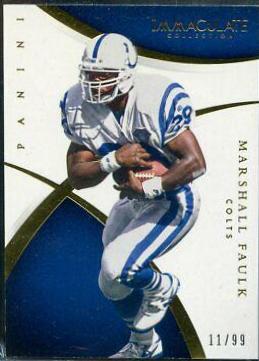 Marshall Faulk #25 Football Cards 2015 Panini Immaculate