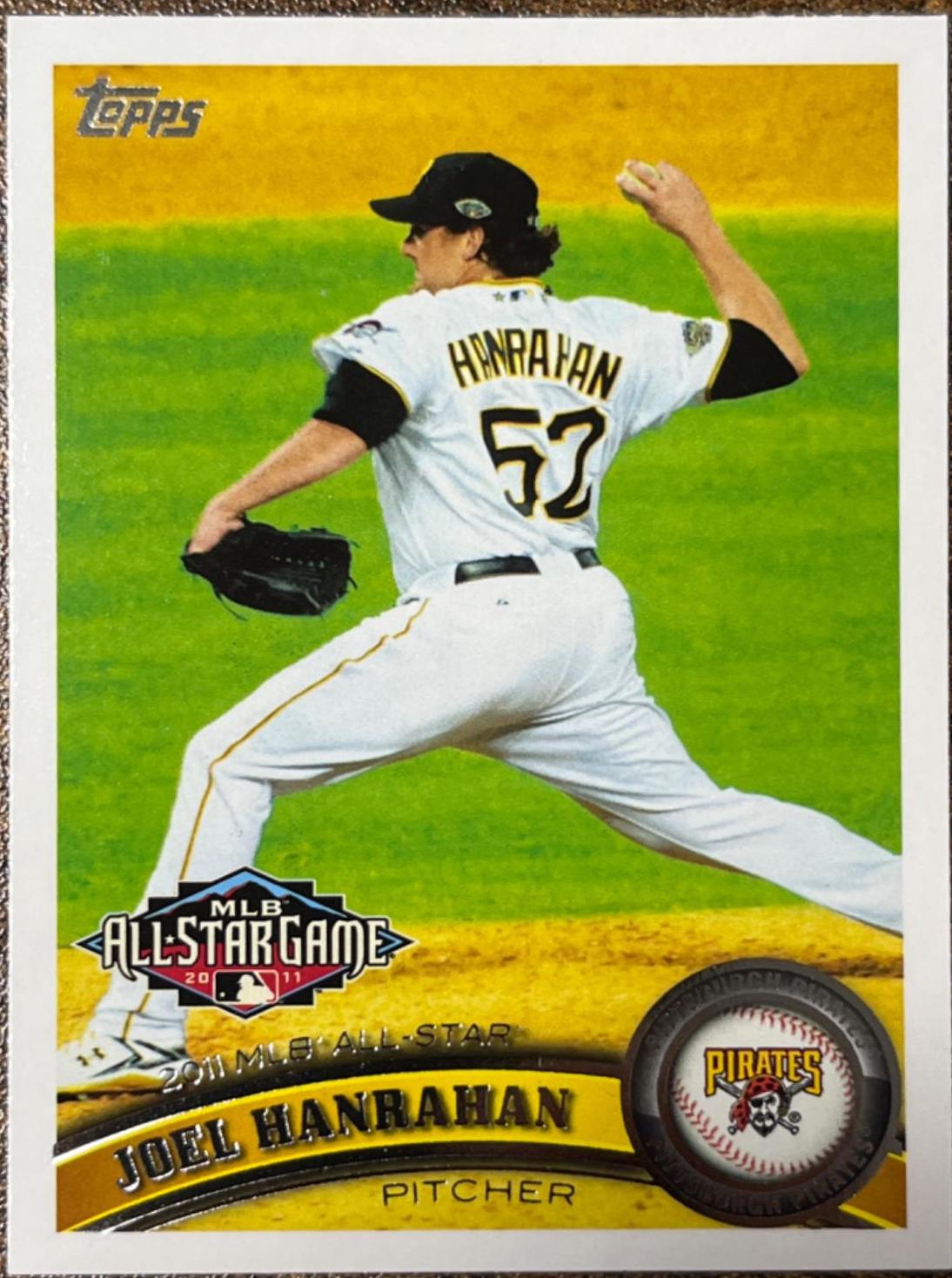 Joel Hanrahan #US105 Baseball Cards 2011 Topps Update