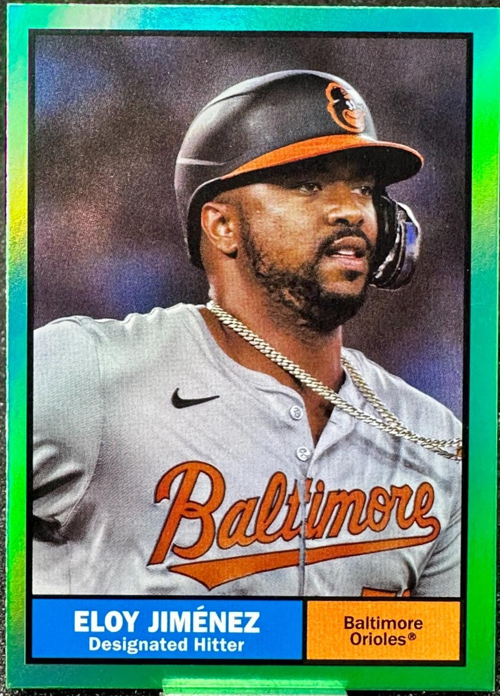 Eloy Jimenez [Green Foilboard] #86