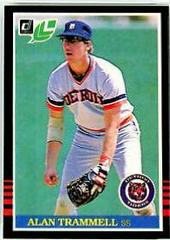 Alan Trammell #158 Baseball Cards 1985 Leaf Prices