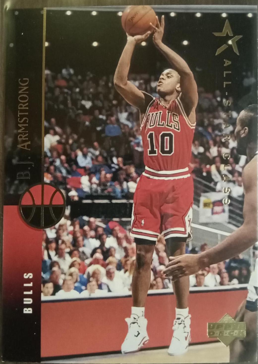 B.J. Armstrong #31 Basketball Cards 1994 Upper Deck