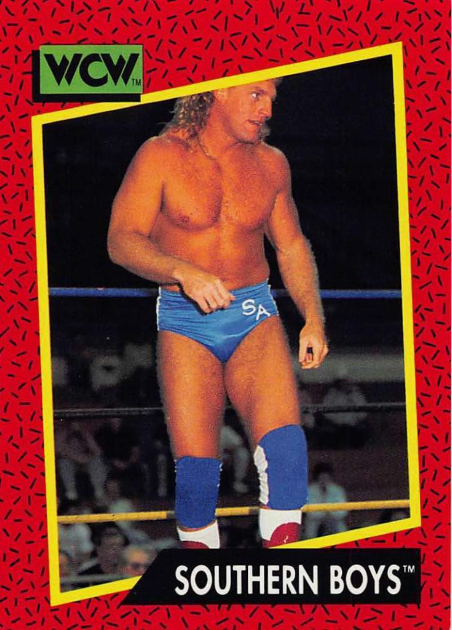 Southern Boys #138 Wrestling Cards 1991 Impel WCW