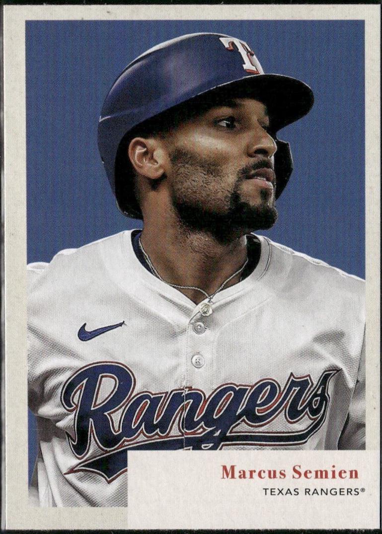 Marcus Semien #53W-12 Baseball Cards 2024 Topps Archives 1953 Who-Z-At Star