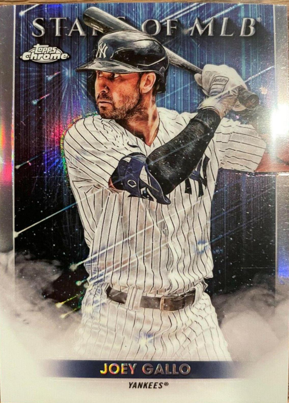 Joey Gallo #SMLBC-21 Baseball Cards 2022 Topps Stars of MLB Chrome