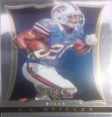 C.J. Spiller #12 Football Cards 2013 Panini Select