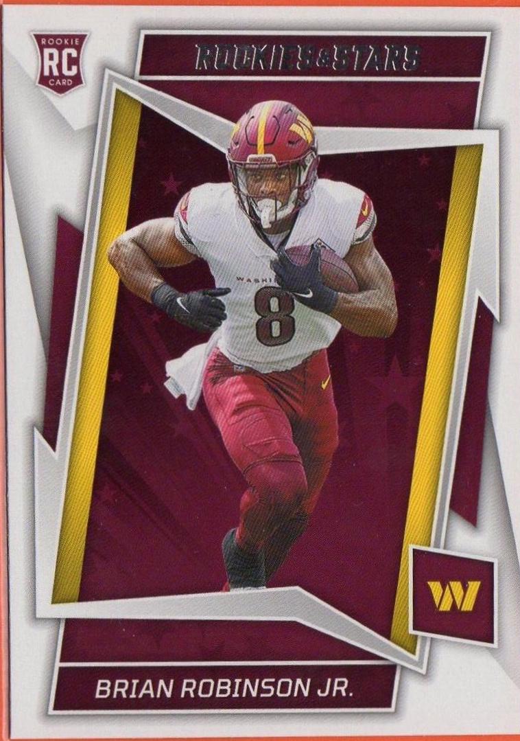 Brian Robinson Jr. #122 Football Cards 2022 Panini Rookies & Stars