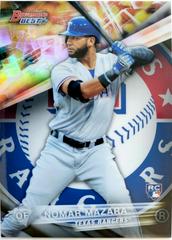 Nomar Mazara [Gold Refractor] #21 Baseball Cards 2016 Bowman's Best Prices