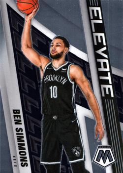 Ben Simmons #12 Basketball Cards 2021 Panini Mosaic Elevate