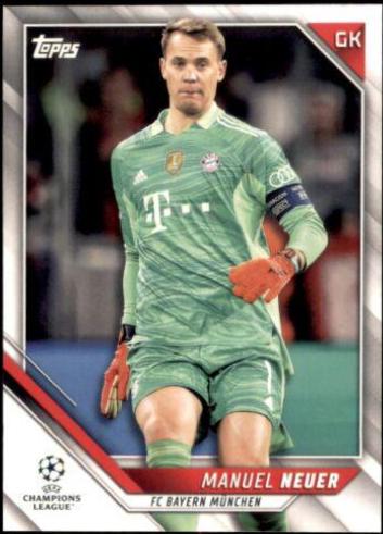 Manuel Neuer #159 2021 Topps UEFA Champions League