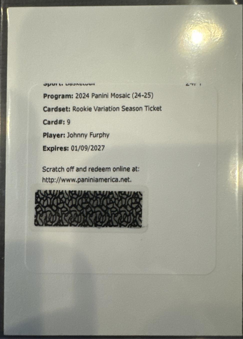 Johnny Furphy [Variation] #RST-FUR
