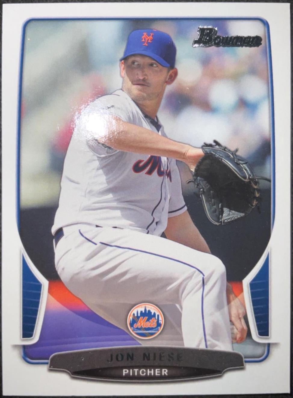 Jon Niese #2 Baseball Cards 2013 Bowman