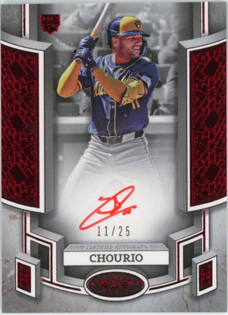Jackson Chourio [Red Foil] #T1A-JC