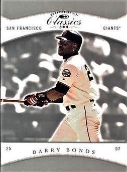 Barry Bonds #2 Baseball Cards 2001 Donruss Classics