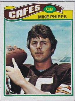 Mike Phipps #7 Football Cards 1977 Topps Mexican