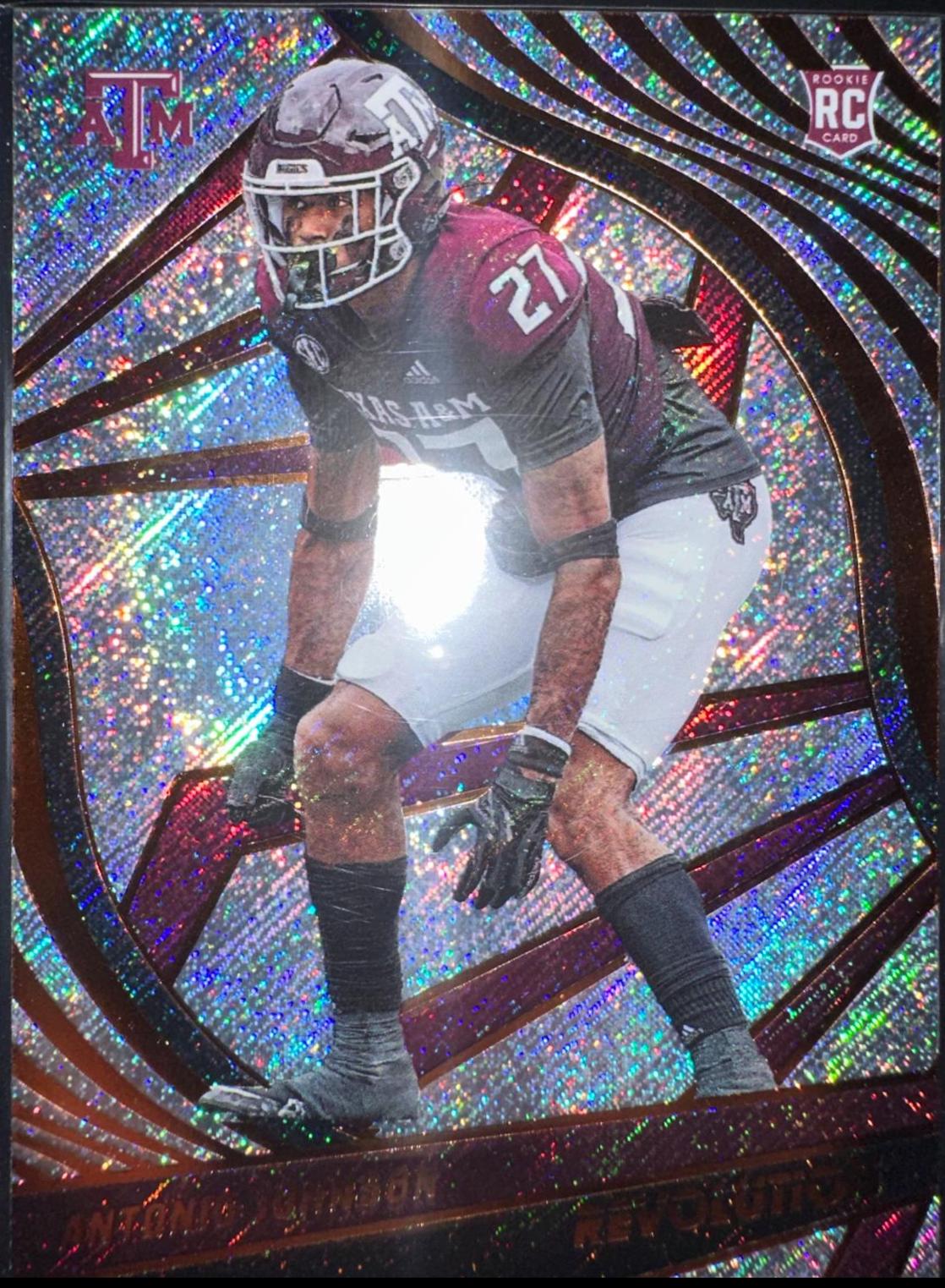 Antonio Johnson #51 Football Cards 2023 Panini Chronicles Draft Picks Revolution