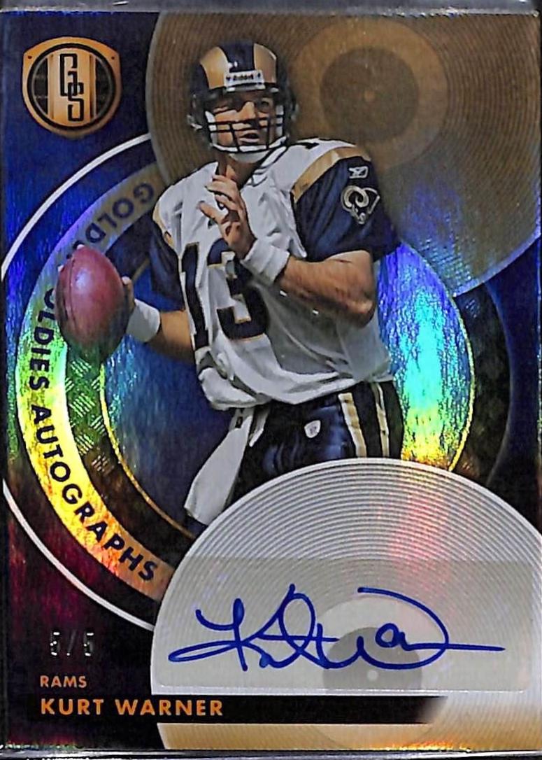 Kurt Warner [White Gold] #GO-KW