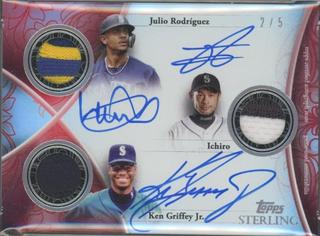 Ichiro / Ken Griffey Jr. / Julio Rodriguez