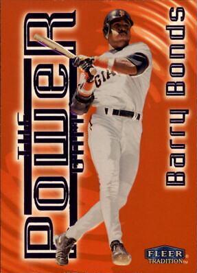 Barry Bonds #3 Baseball Cards 1998 Fleer Power Game
