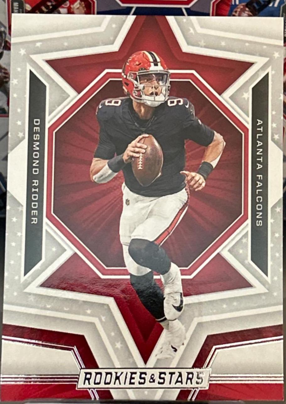Desmond Ridder #4 Football Cards 2023 Panini Rookies & Stars