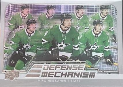 Miro Heiskanen #DM-1 Hockey Cards 2022 Upper Deck Defense Mechanism