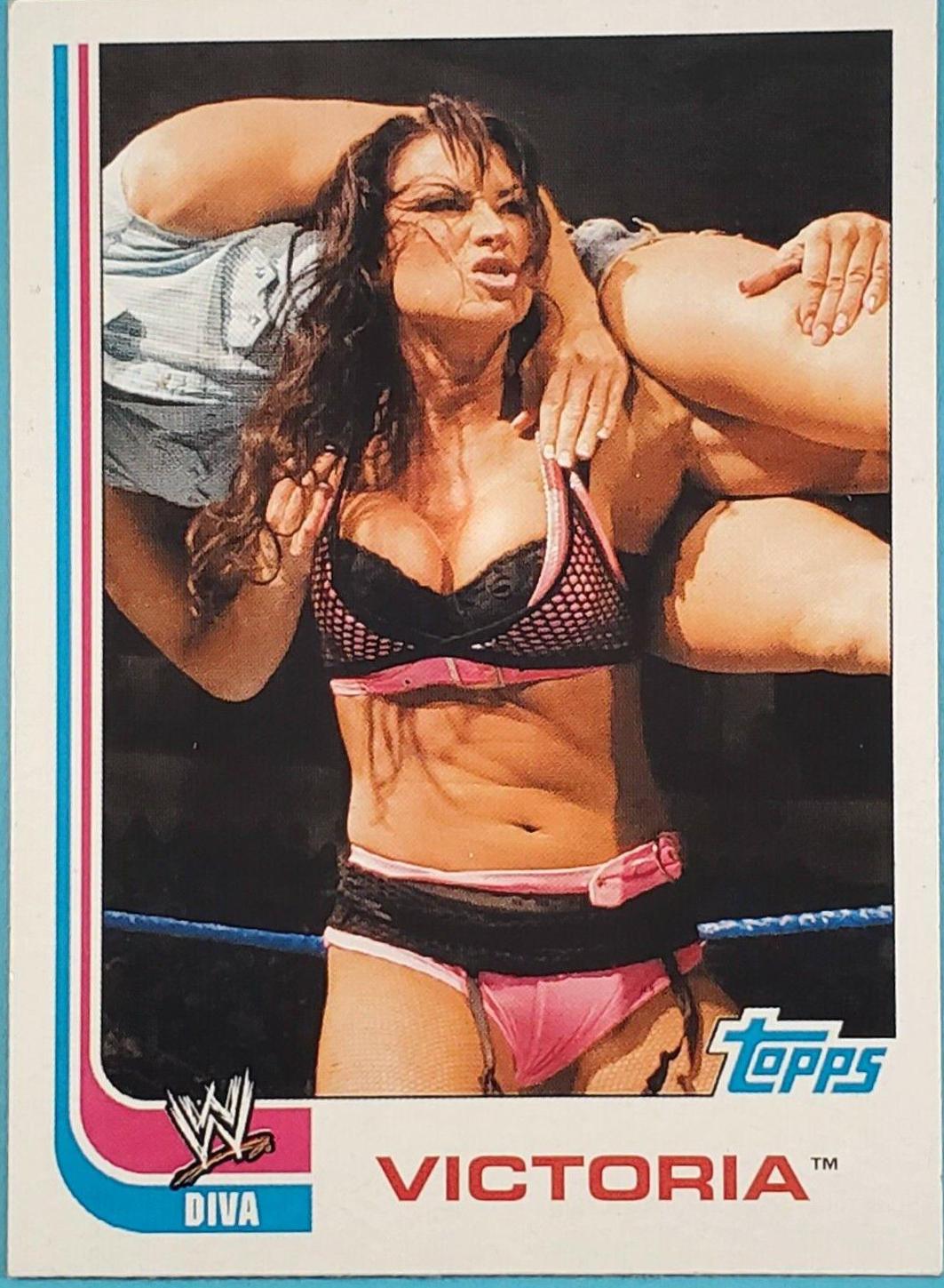 Victoria #69 Wrestling Cards 2007 Topps Heritage III WWE