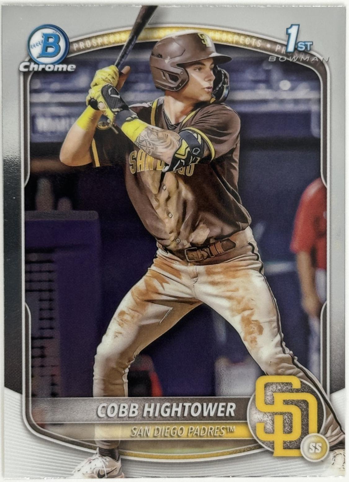 Cobb Hightower #BCP-104 Baseball Cards 2025 Bowman Chrome Prospects