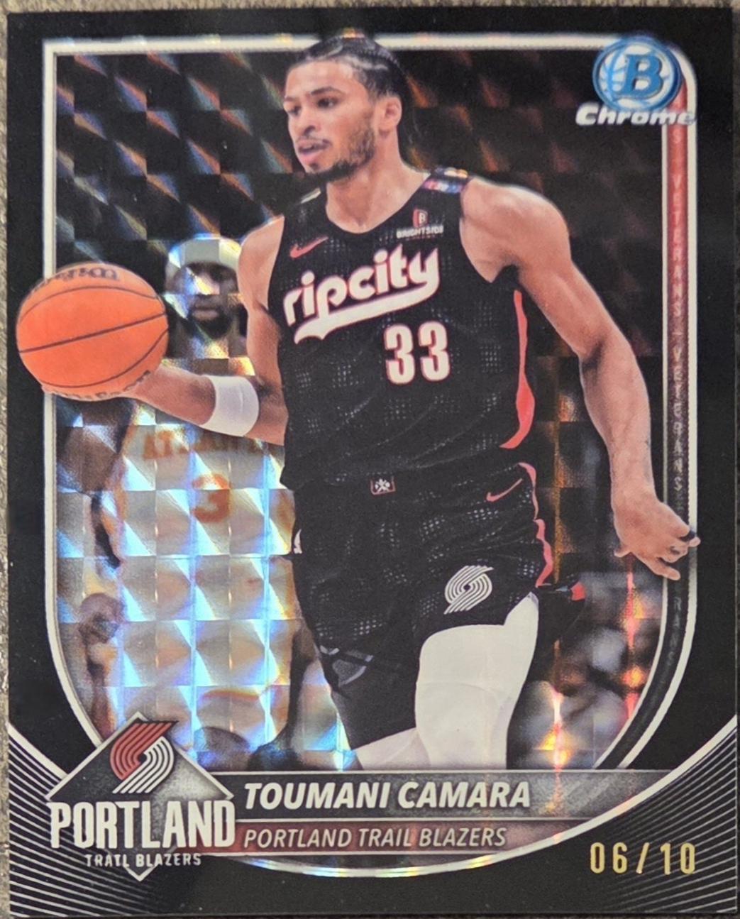 Toumani Camara [Black Refractor] #BCV-111