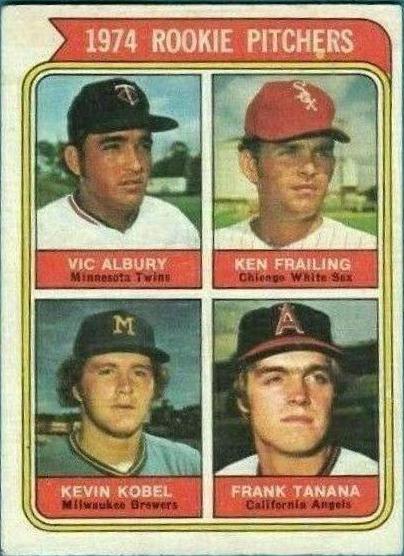 Rookie Pitchers #605 Baseball Cards 1974 Topps