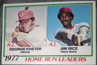1977 Home Run Leaders