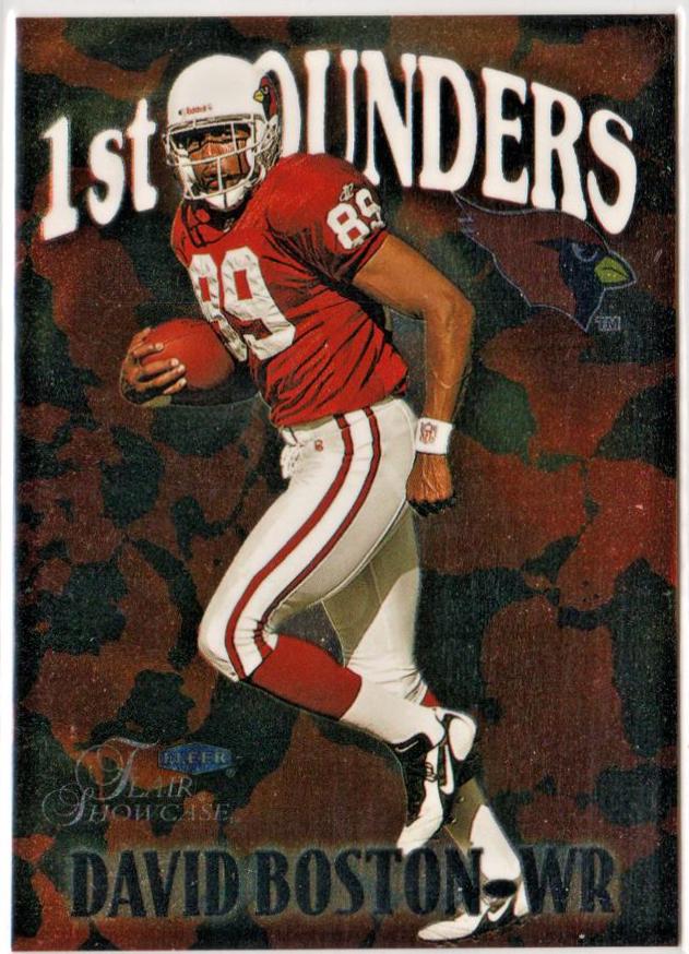David Boston #6 Football Cards 1999 Flair Showcase 1st Round
