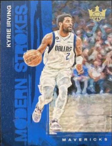 Kyrie Irving #5 Basketball Cards 2023 Panini Court Kings Modern Strokes