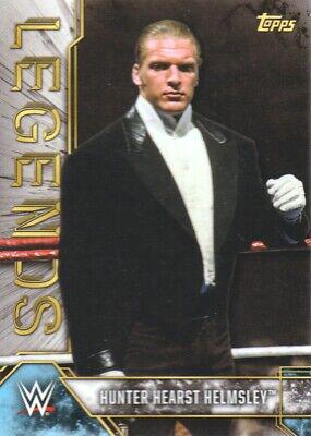Hunter Hearst Helmsley #4 Wrestling Cards 2017 Topps Legends of WWE