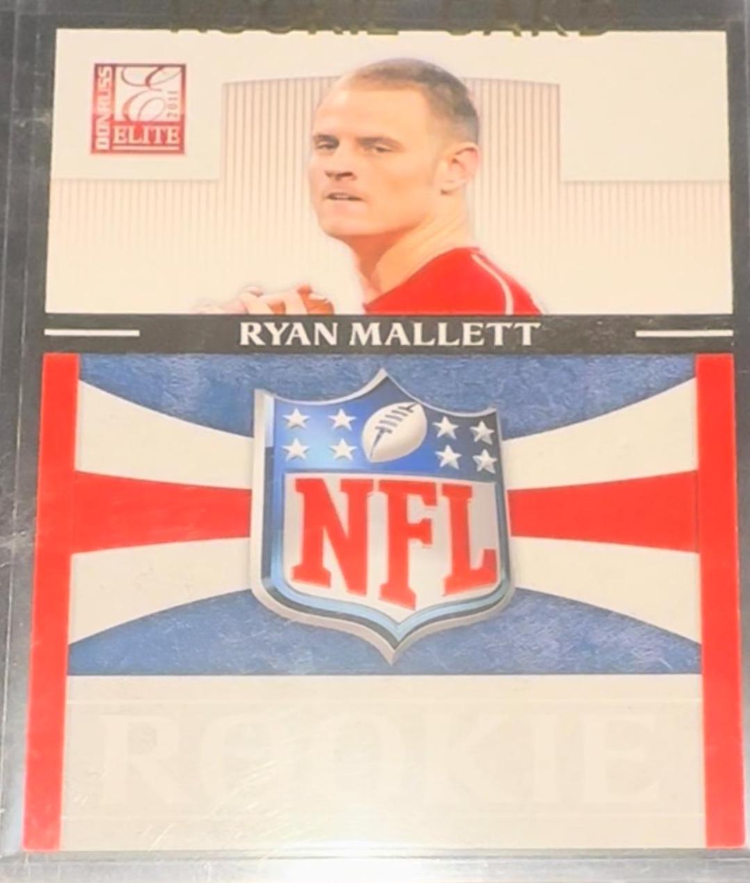 Ryan Mallett #35 Football Cards 2011 Panini Donruss Elite NFL Shield