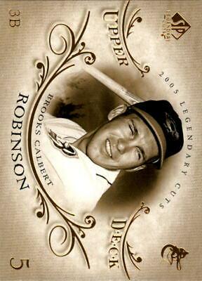 Brooks Robinson #9 Baseball Cards 2005 SP Legendary Cuts
