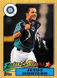 Jesus Montero #TM-108 Baseball Cards 2012 Topps 1987 Minis