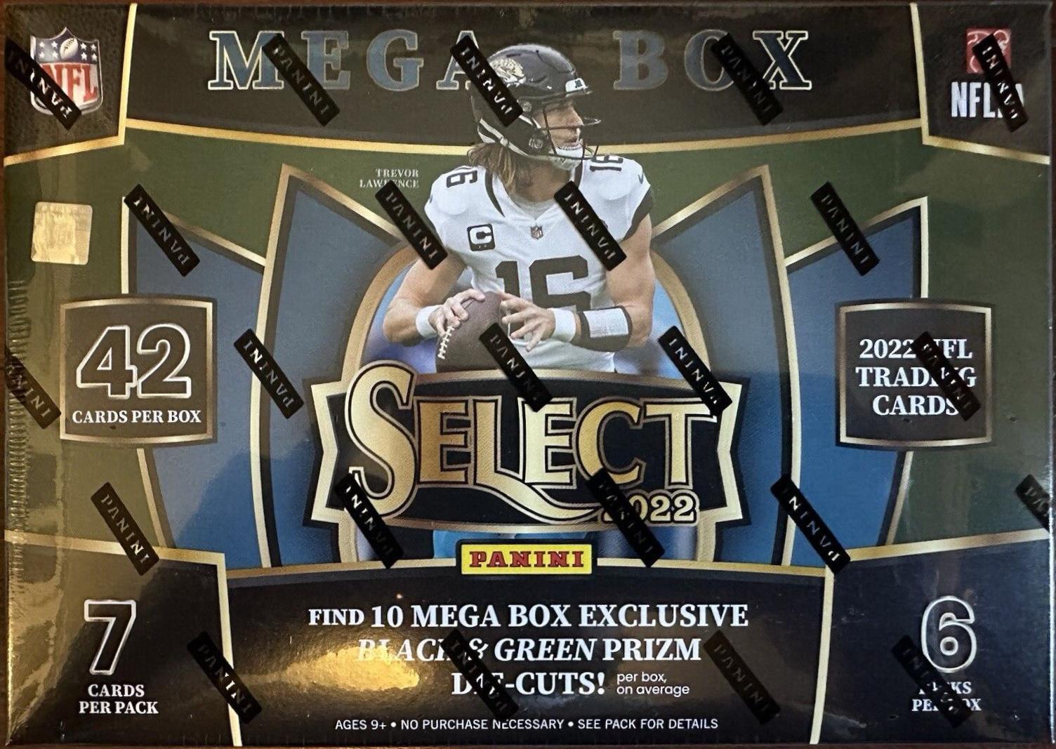 Mega Box Football Cards 2022 Panini Mosaic