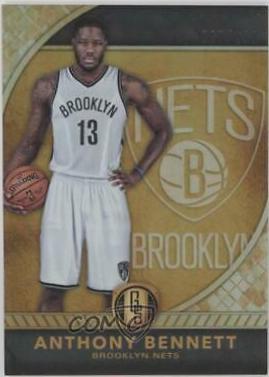 Anthony Bennett #7 Basketball Cards 2016 Panini Gold Standard