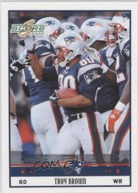 Troy Brown #173 2005 Panini Score Football