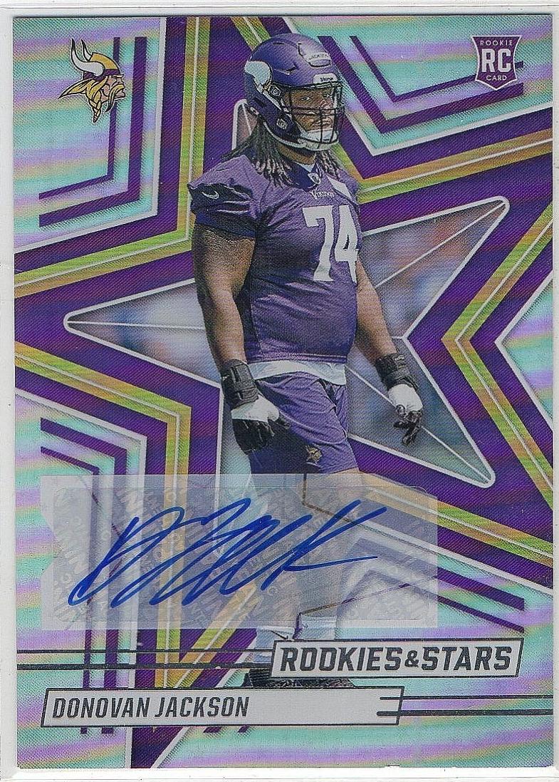 Donovan Jackson [Rookie Signature] #120 Prices | 2025 Panini Rookies ...