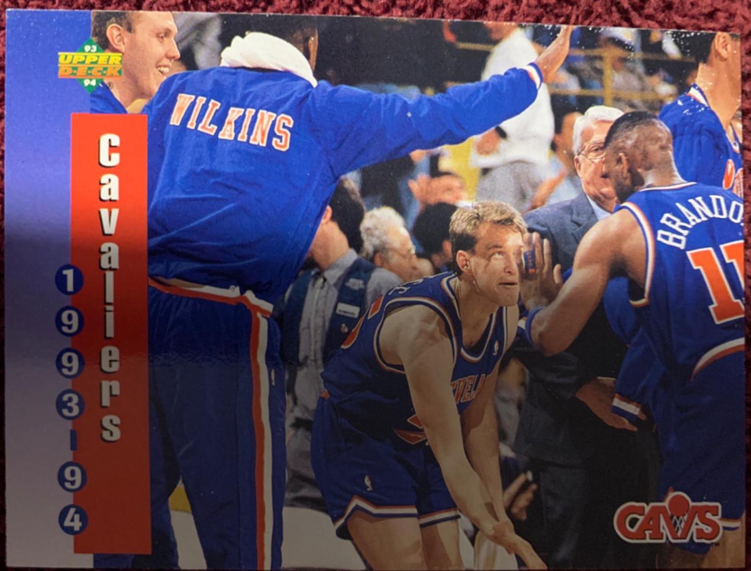 Cavaliers #214 Basketball Cards 1993 Upper Deck