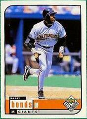 Barry Bonds #140 Baseball Cards 1999 UD Choice Prices