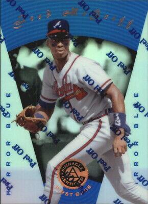 Fred McGriff #8 Baseball Cards 1997 Pinnacle Certified