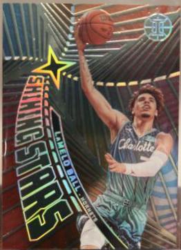 LaMelo Ball #4 Basketball Cards 2021 Panini Illusions Shining Stars