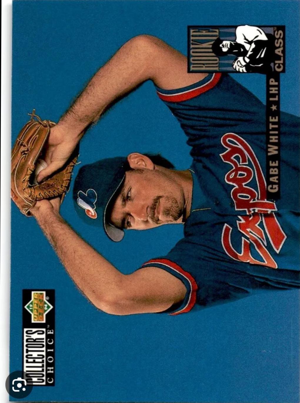 Gabe White #20 Baseball Cards 1994 Collector's Choice