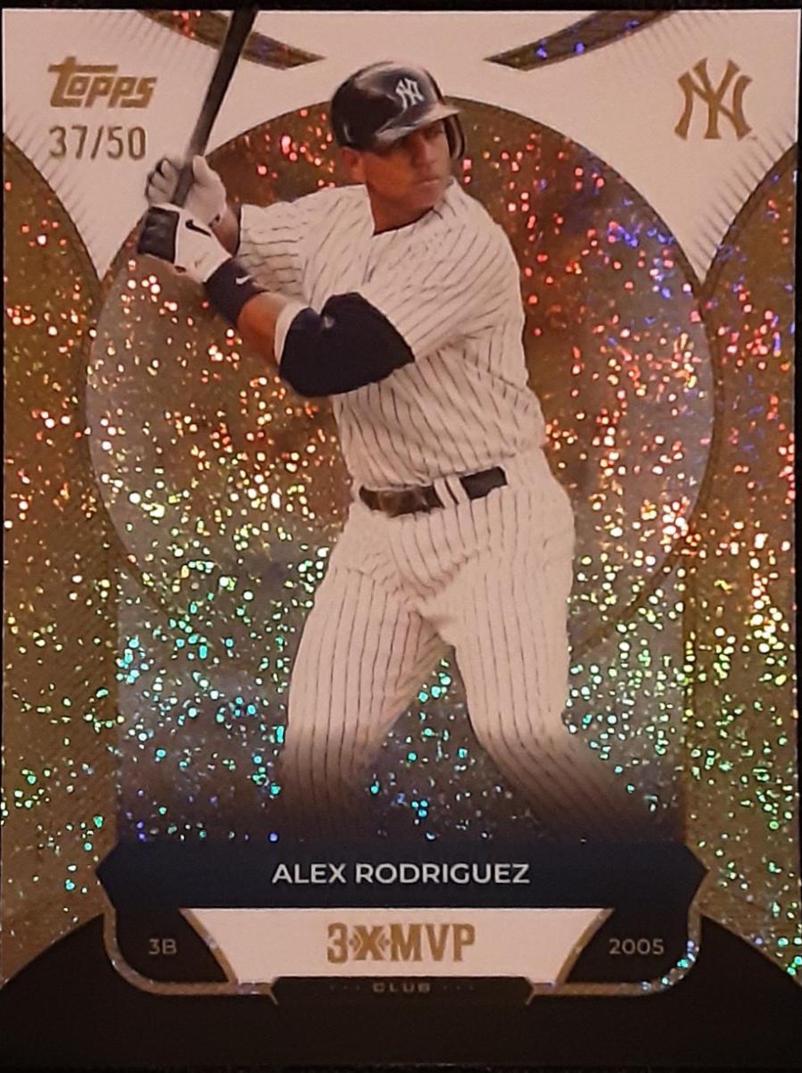 Alex Rodriguez [Gold Stardust Foil] #11