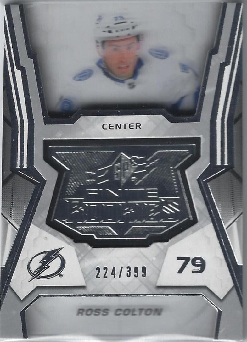 Ross Colton #F-13 Hockey Cards 2021 SPx Finite Rookies