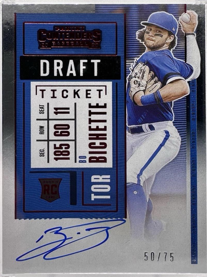 Bo Bichette #110 2020 Panini Contenders Baseball